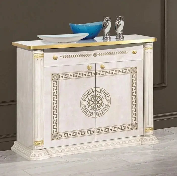 WŁOSKA NOWOCZESNA KOMODA AURORA BEŻOWA 2 DRZWIOWA  / ACCA DESIGN ACCA DESIGN