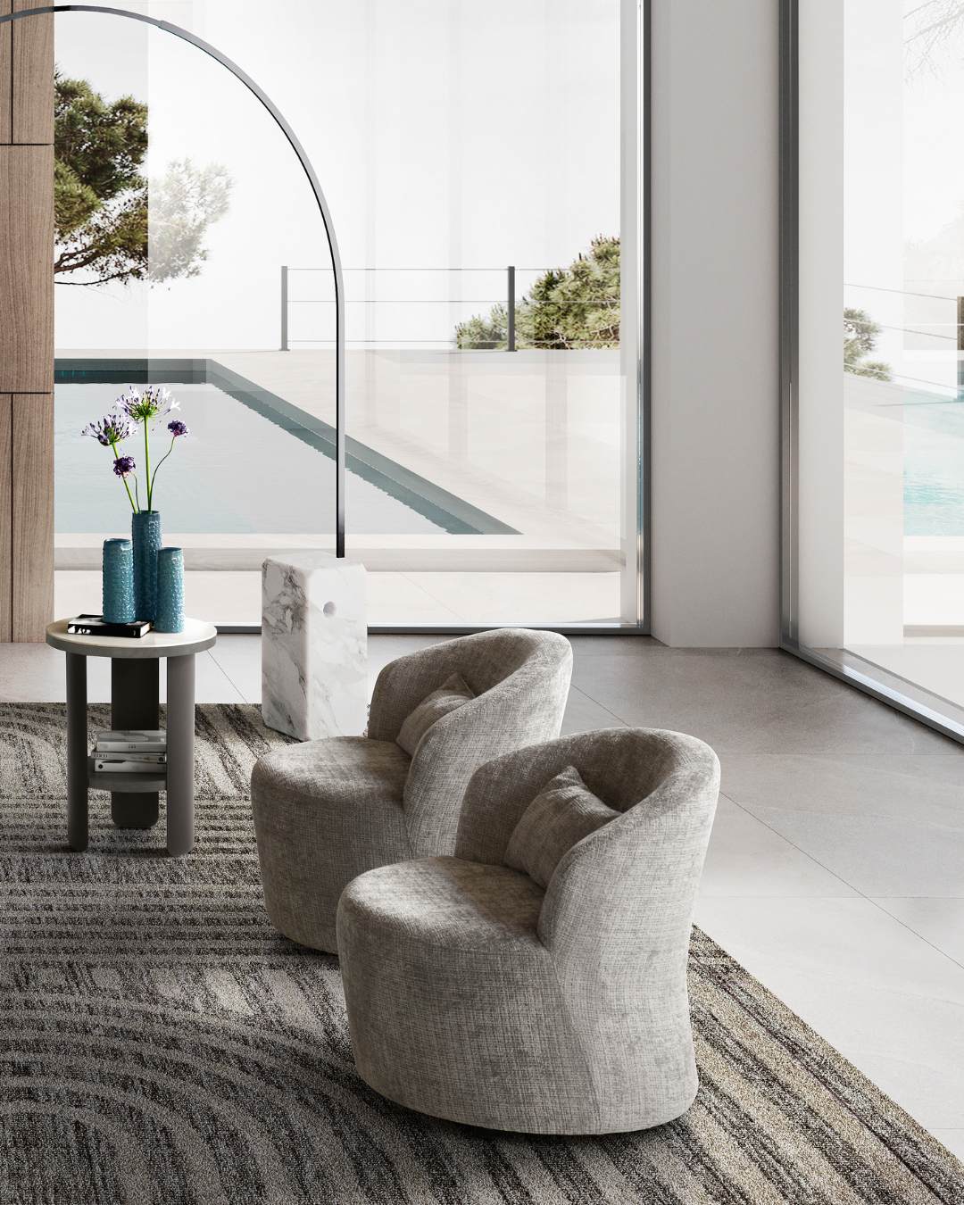 WŁOSKA SOFA 3 OSOBOWA PERLA 240 CM / ARREDOCLASSIC