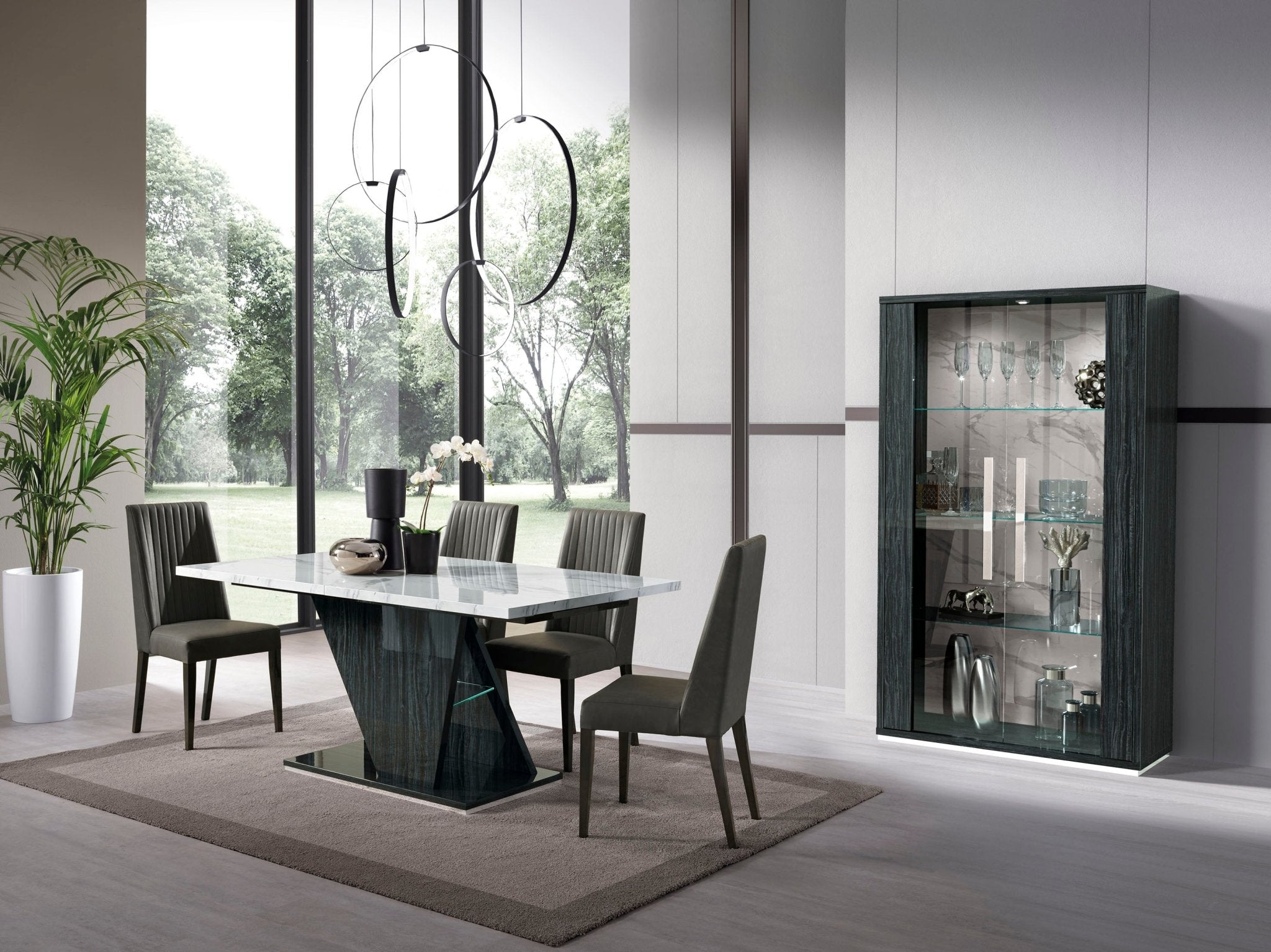 WŁOSKA NOWOCZESNA KOMODA 4 DRZWIOWA CHRISTINE / ACCA DESIGN