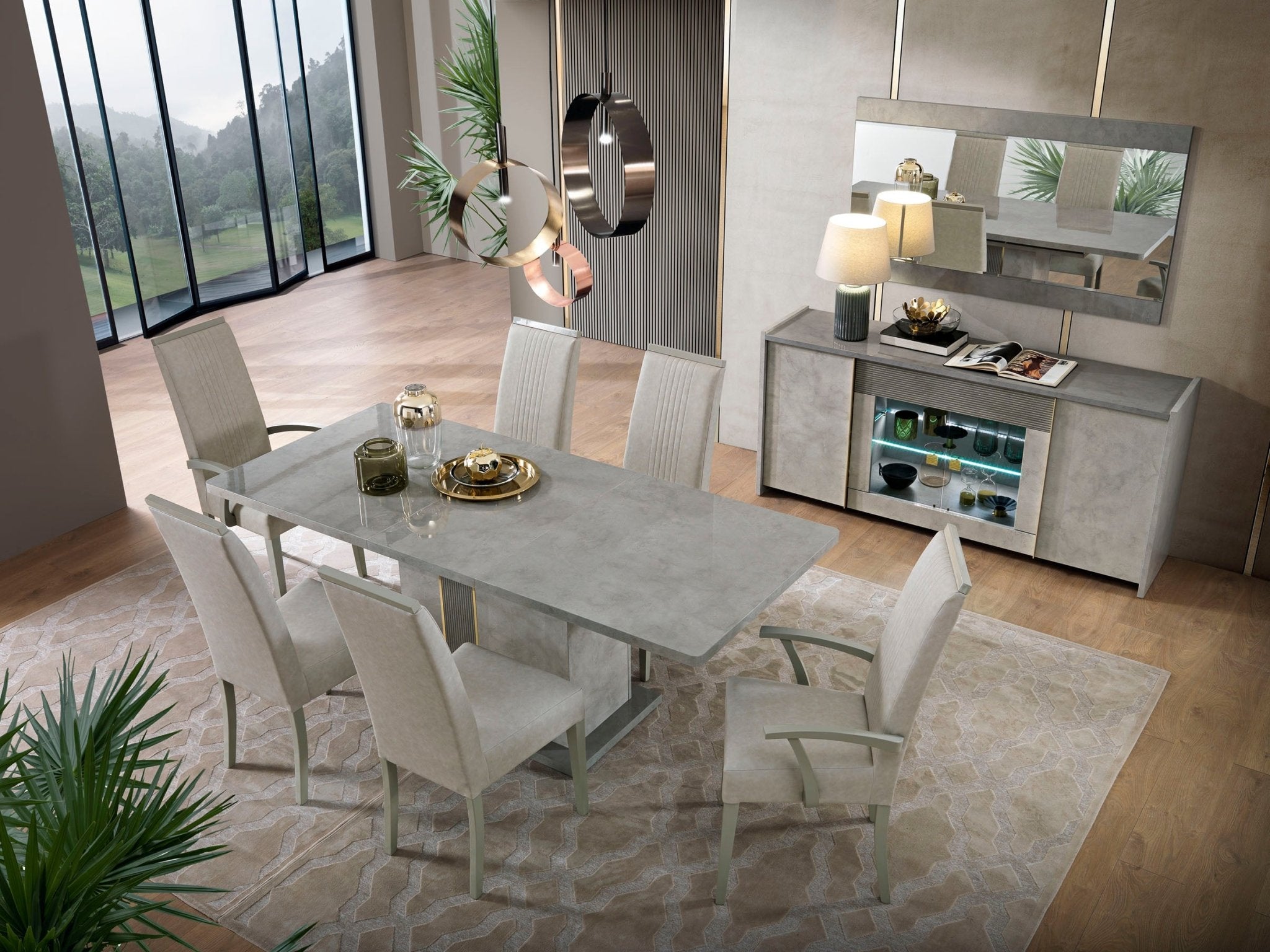 WŁOSKA NOWOCZESNA KOMODA 4 DRZWIOWA SOLE / ACCA DESIGN