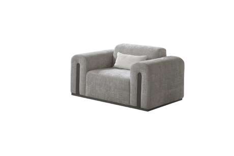 WŁOSKI FOTEL TAPICEROWANY PERLA 120 CM / ARREDOCLASSIC