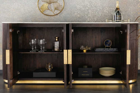 KOMODA GATSBY MANGO MARMUROWY BLAT 170 CM / 43617 / INVICTA INTERIOR