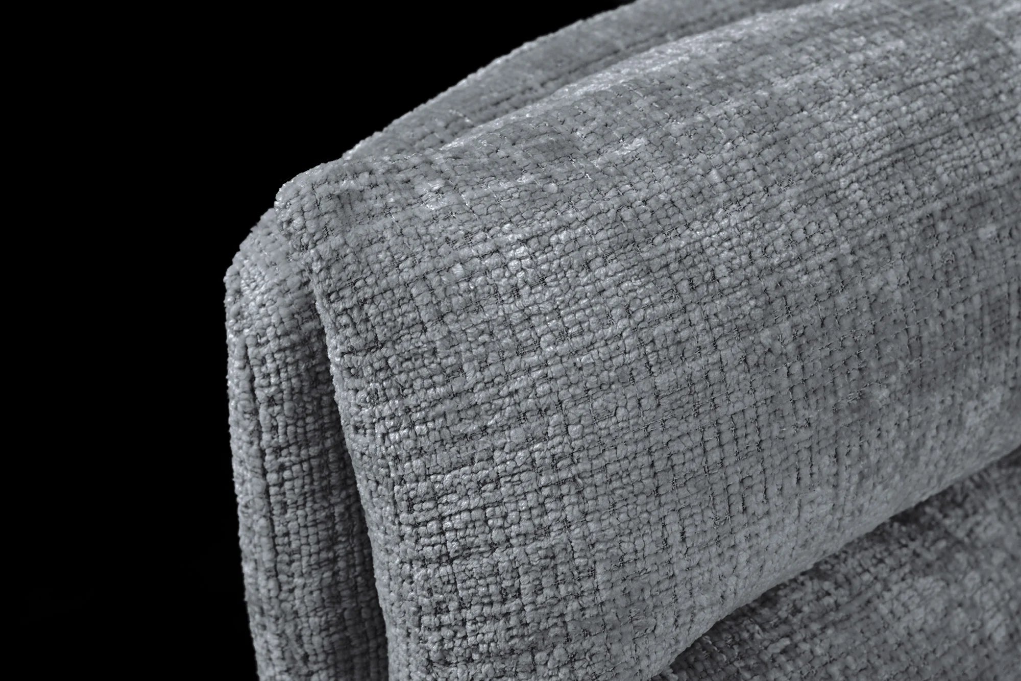 Krzesło obrotowe szenilowe z bukowymi nogami, sprężyny Bonell, obrót 360 stopni