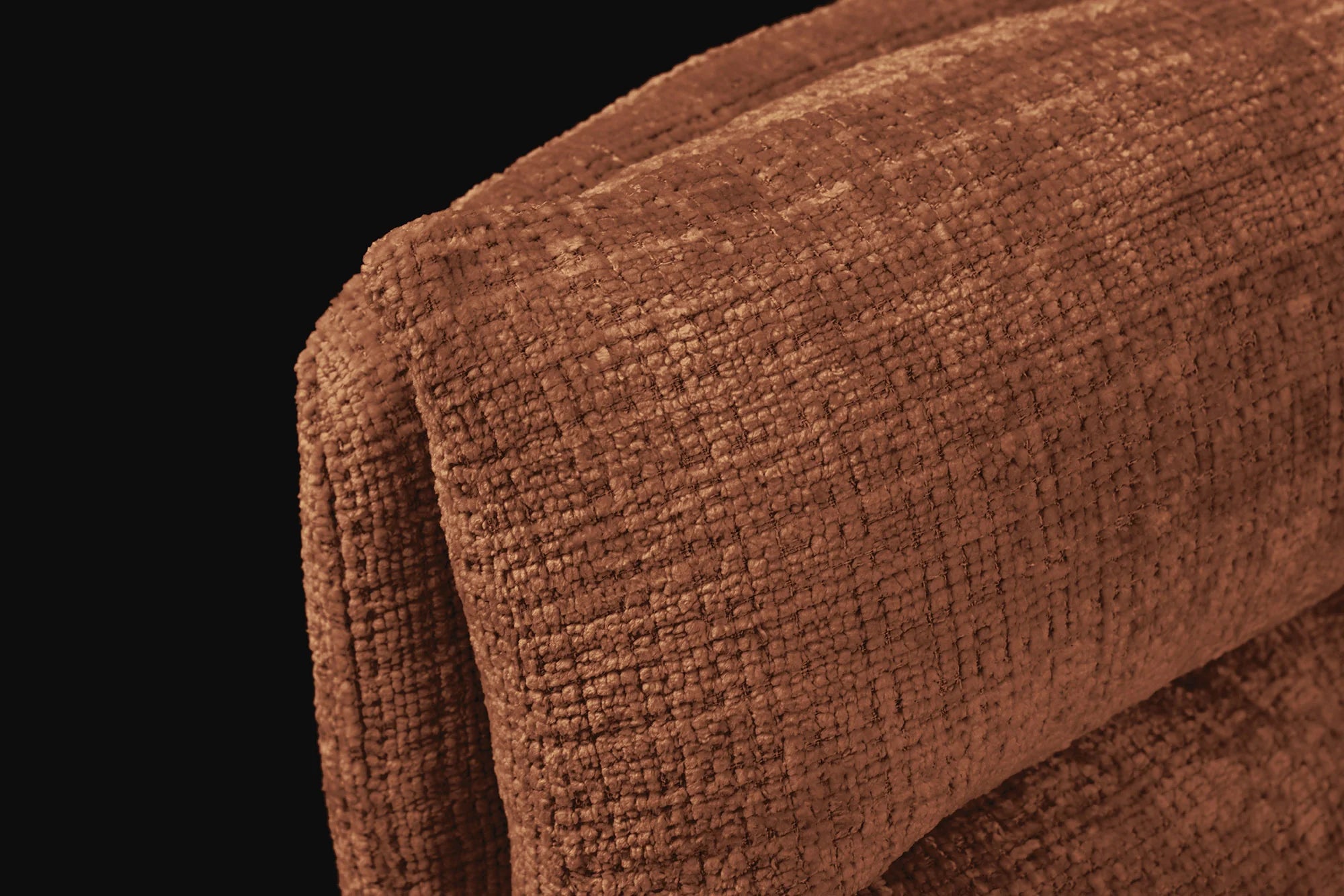 Krzesło obrotowe szenilowe z bukowymi nogami, sprężyny Bonell, obrót 360 stopni