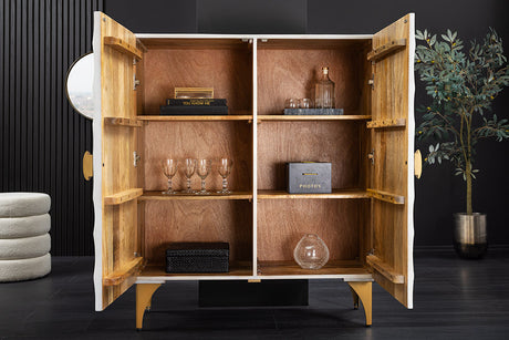 KOMODA SUNSET MANGO BIAŁA 100 CM / 48108 / INVICTA INTERIOR