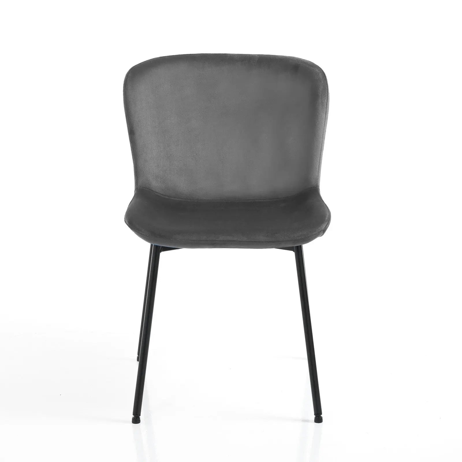 WŁOSKIE KRZESŁO SNUG SZARY AKSAMIT 5704 / TM TM