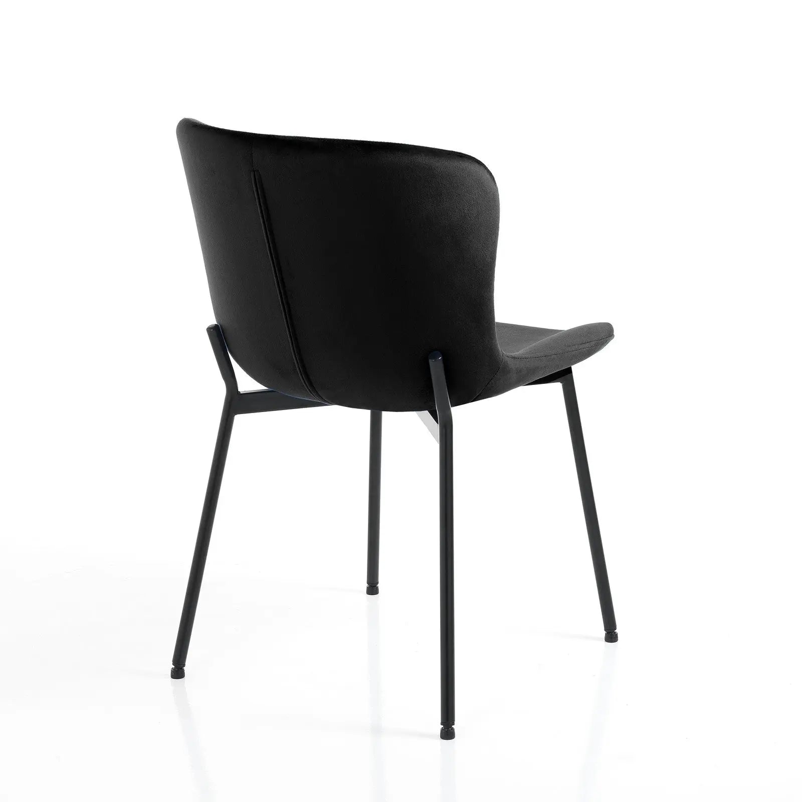 WŁOSKIE KRZESŁO SNUG CZARNY AKSAMIT 5706 / TM TM