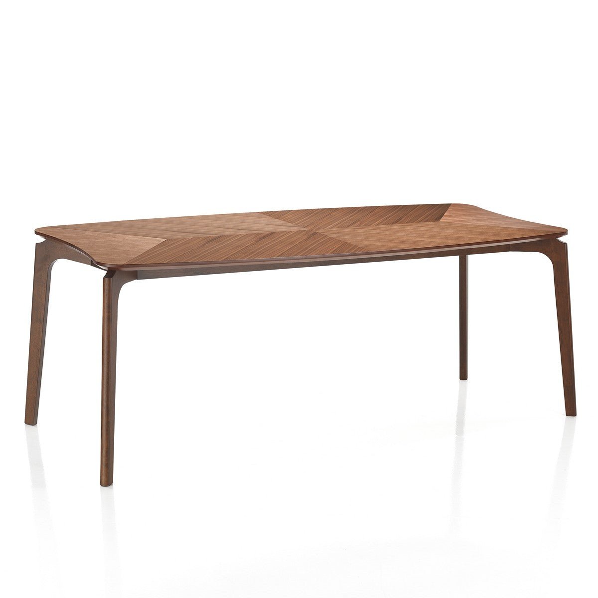 WŁOSKI STÓŁ NATACHA LARGE FORNIR OPTYKA ORZECH 207 CM / 6168 / TM