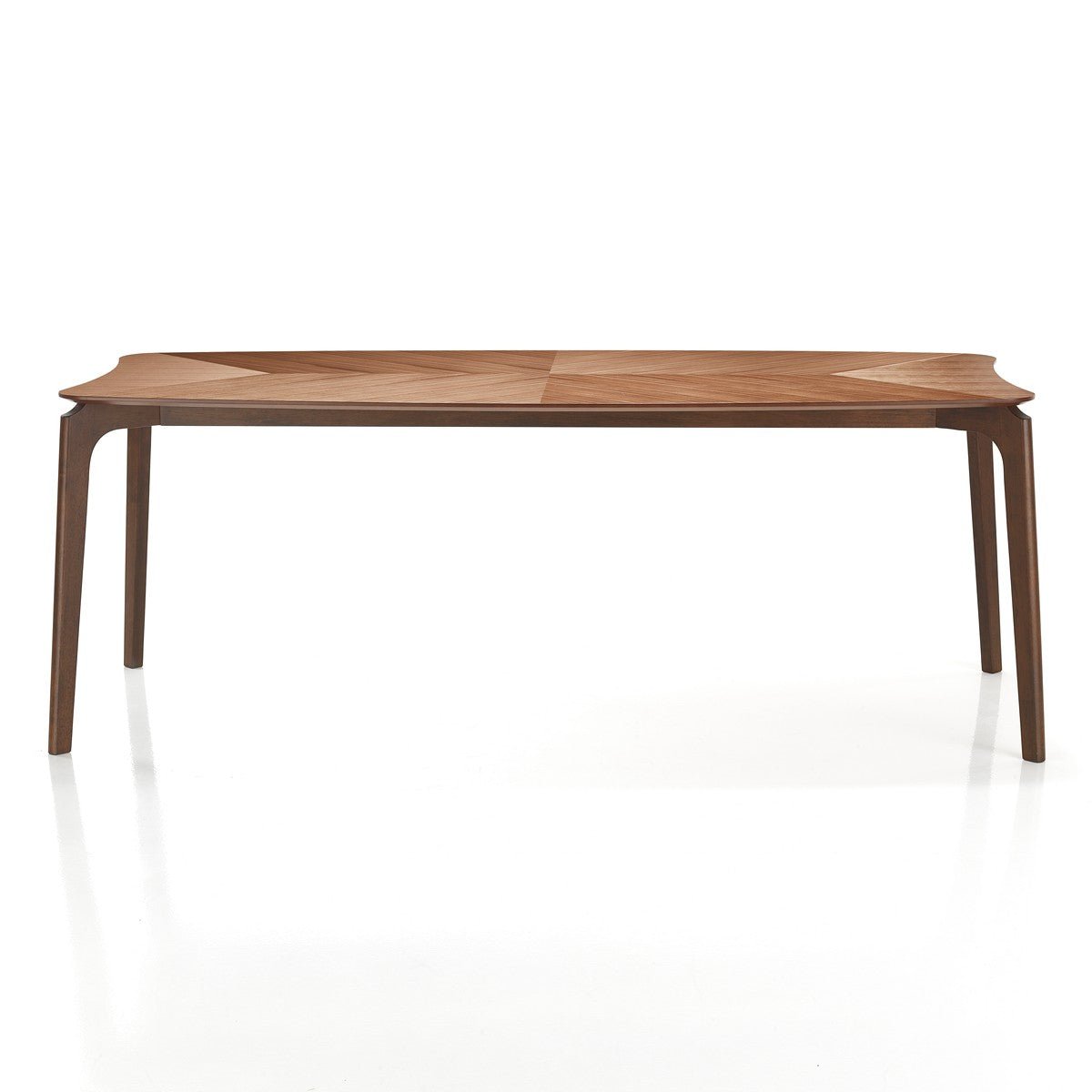 WŁOSKI STÓŁ NATACHA LARGE FORNIR OPTYKA ORZECH 207 CM / 6168 / TM