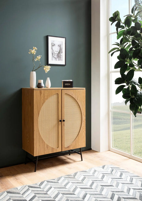KOMODA WOHNLING 80 CM OPTYKA DĄB / WL6.893 WOHNLING