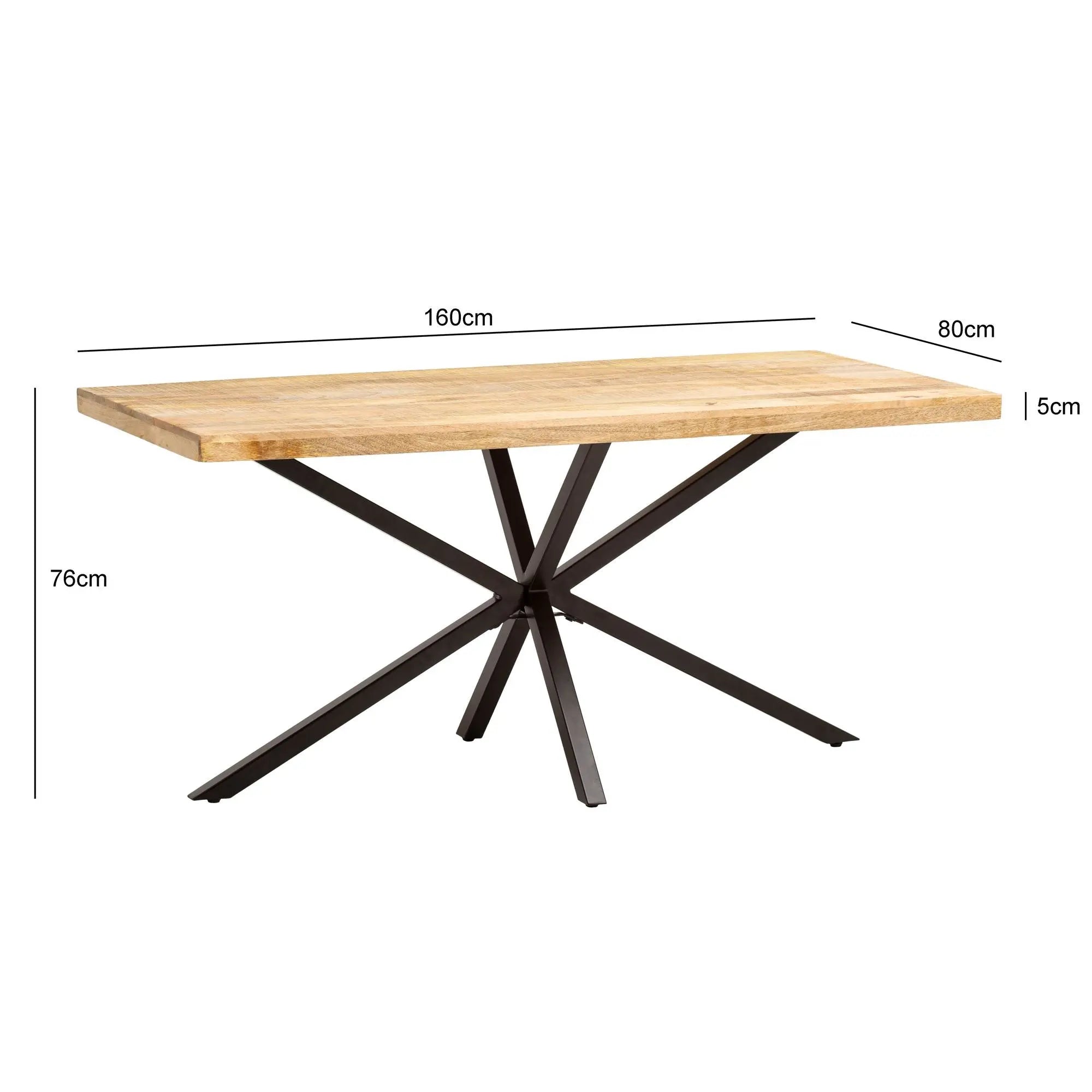 STÓŁ DO JADALNI WOHNLING MANGO 160 CM / WL7.044 Invicta Interior