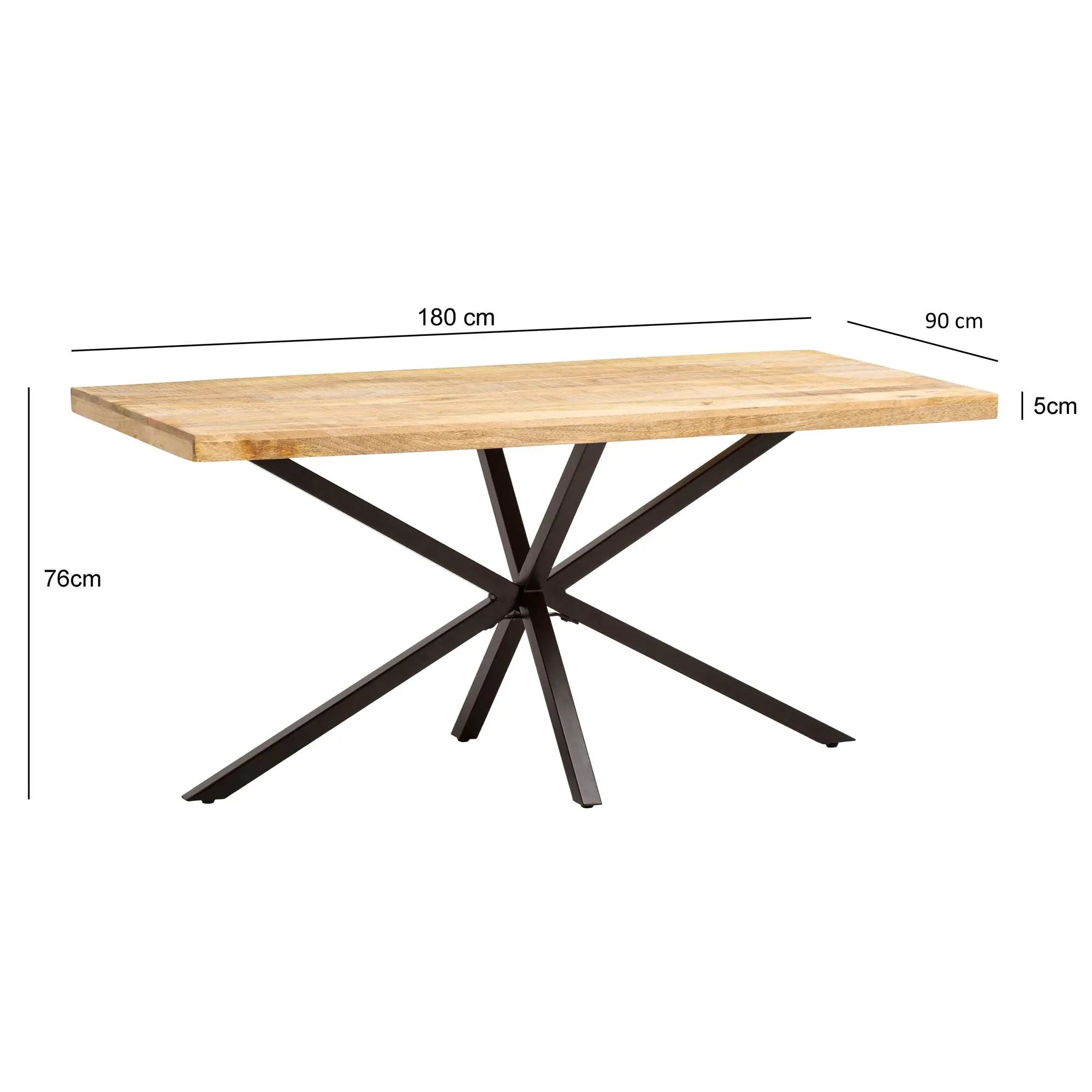 STÓŁ DO JADALNI WOHNLING MANGO 180 CM / WL7.045 Invicta Interior