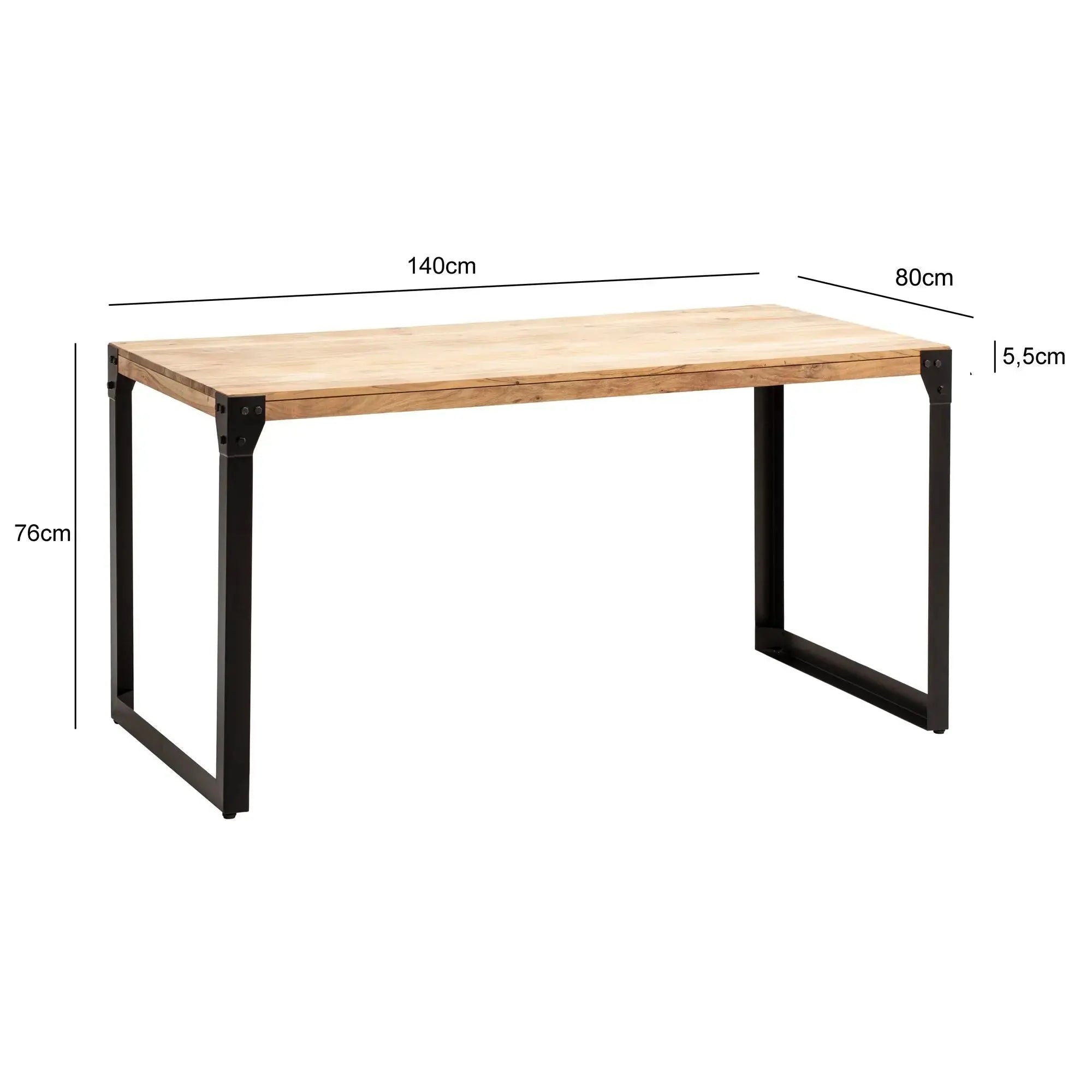 STÓŁ DO JADALNI WOHNLING AKACJA 120 CM / WL7.046 Invicta Interior