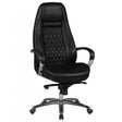 AMSTYLE FOTEL BIUROWY  AUSTIN SKÓRA NATURALNA CZARNY / SPM1.298