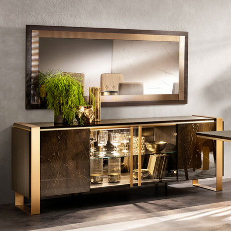 WŁOSKIE LUSTRO ESSENZA WOODEN 185 CM / ARREDOCLASSIC ADORA