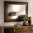 WŁOSKIE LUSTRO ESSENZA WOODEN 112 CM / ARREDOCLASSIC ADORA