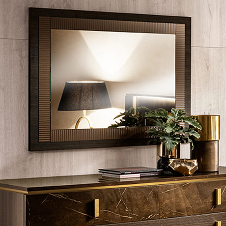 WŁOSKIE LUSTRO ESSENZA WOODEN 112 CM / ARREDOCLASSIC ADORA