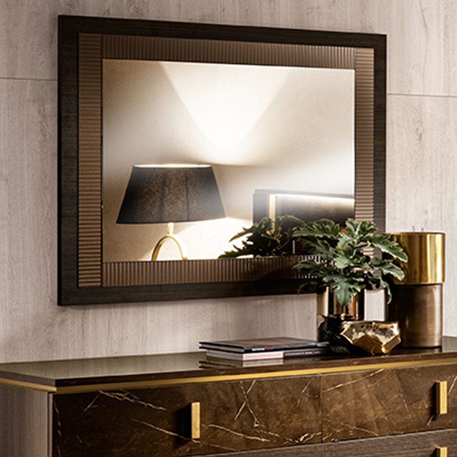 WŁOSKIE LUSTRO ESSENZA WOODEN 112 CM / ARREDOCLASSIC ADORA