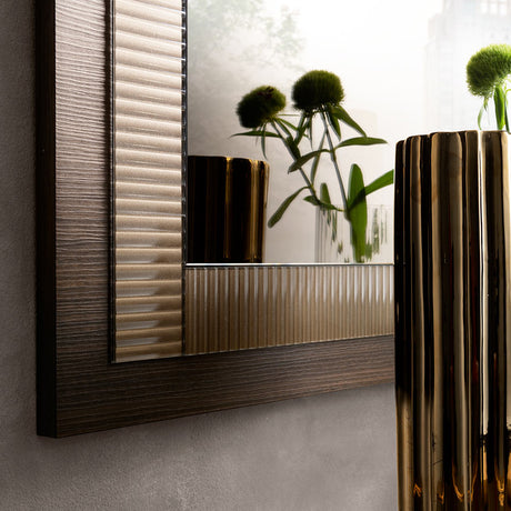 WŁOSKIE LUSTRO ESSENZA WOODEN 112 CM / ARREDOCLASSIC ADORA