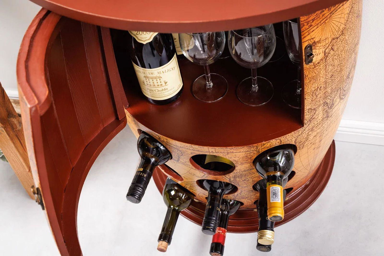 BAREK / STOJAK NA WINO  / 42581  / INVICTA INTERIOR