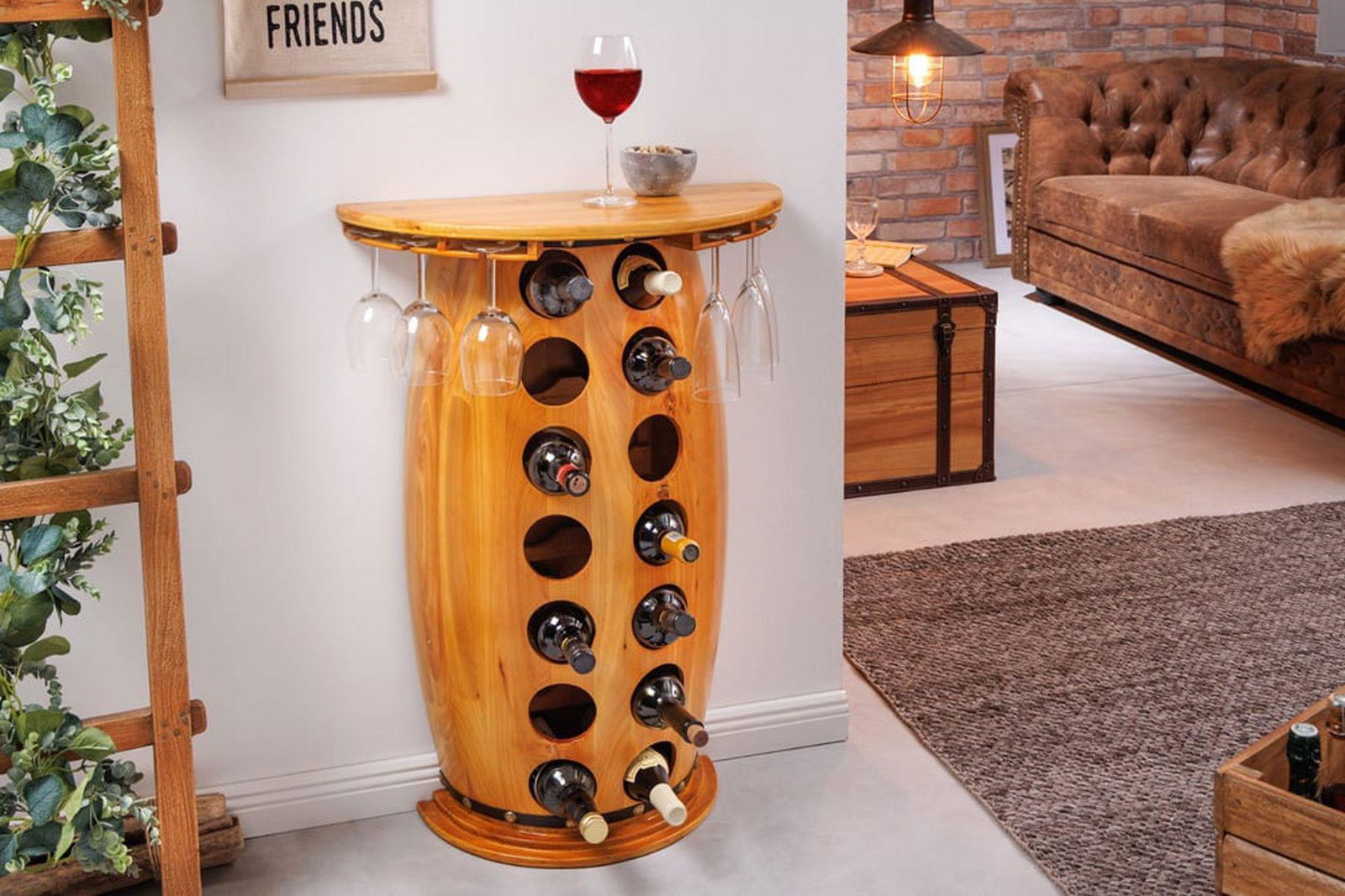 BAREK / STOJAK NA WINO BODEGA / 42579  / INVICTA INTERIOR