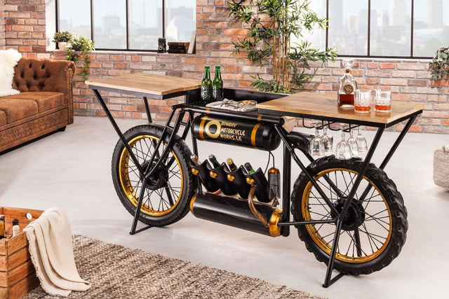 BAREK MOTOCYKL DREWNO MANGO / 42108  / INVICTA INTERIOR