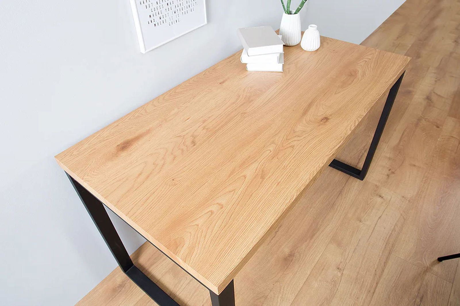 BIURKO OAK 120 CM OPTYKA DĄB / 38428  / INVICTA INTERIOR