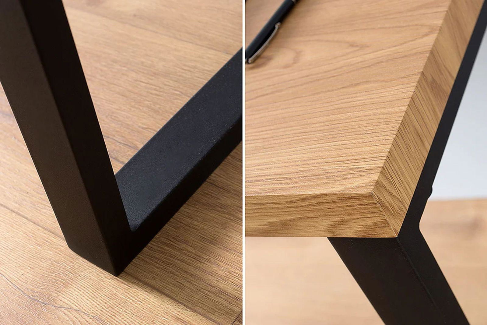 BIURKO OAK 120 CM OPTYKA DĄB / 38428  / INVICTA INTERIOR