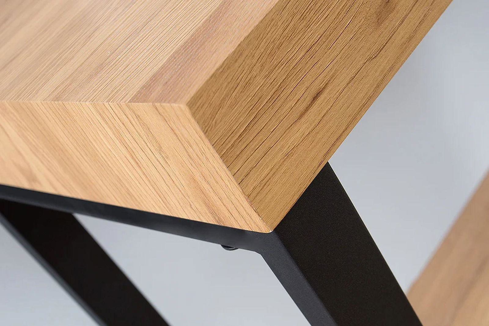 BIURKO OAK 120 CM OPTYKA DĄB / 38429  / INVICTA INTERIOR