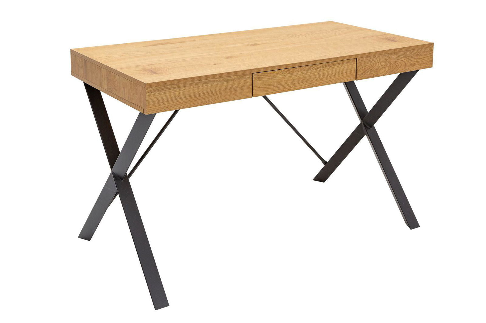 Biurko Studio 110 cm OPTYKA dębu / 40624  / INVICTA INTERIOR