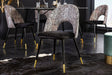 Designerskie krzesło Boutique czarny lampart / 41704   / INVICTA INTERIOR