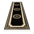 Dywan do holu z meandrem Versace + LEW czarny 80/400