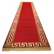 Dywan do holu z meandrem Versace czerwony 80/200