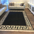 Dywan z meandrem Versace czarny 280/200