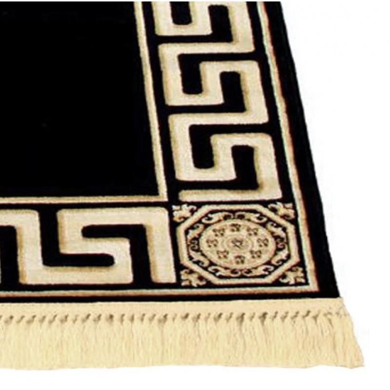 Dywan z meandrem Versace czarny 280/200