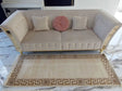 Dywan z meandrem Versace kremowy 100/140