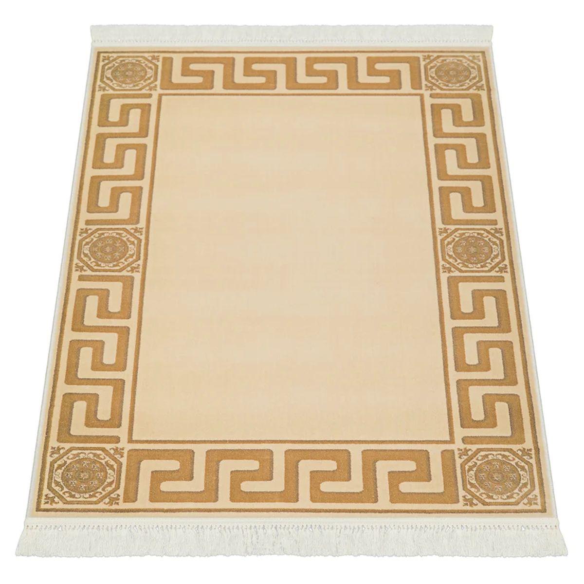 Dywan z meandrem Versace kremowy 100/140