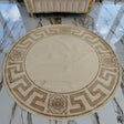 Dywan z meandrem Versace kremowy 200