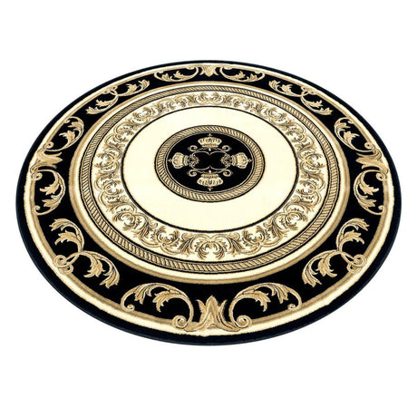 Dywan z meandrem Versace kremowy + dekor 152