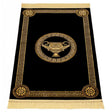 Dywan z meandrem Versace + waza czarny 100/140