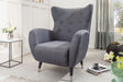 FOTEL DON ANTRACYTOWY / 40983  / INVICTA INTERIOR