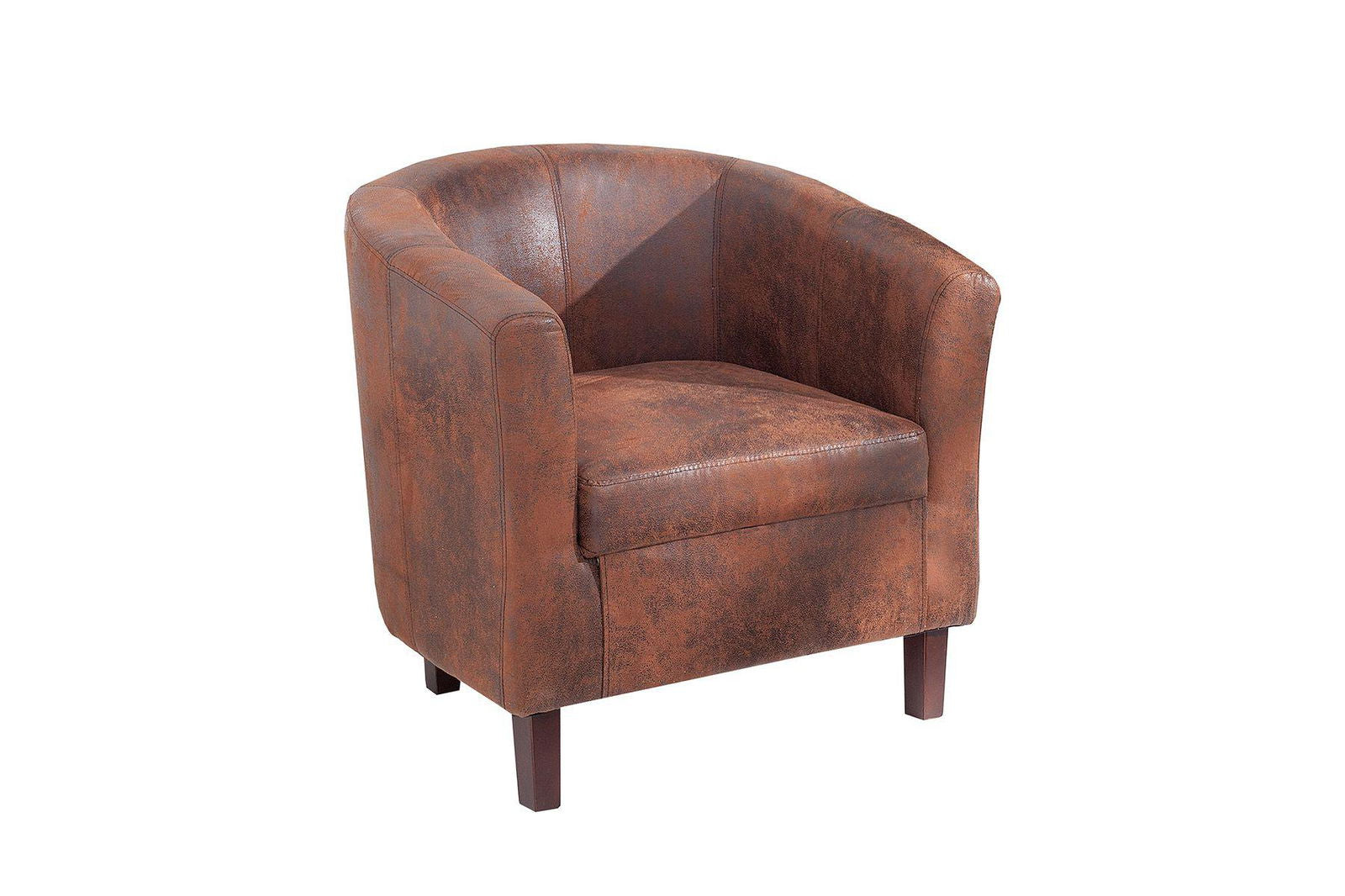FOTEL HEMINGWAY BRĄZOWY / 38475  / INVICTA INTERIOR