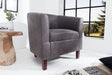 FOTEL HEMINGWAY SZARY / 38476  / INVICTA INTERIOR