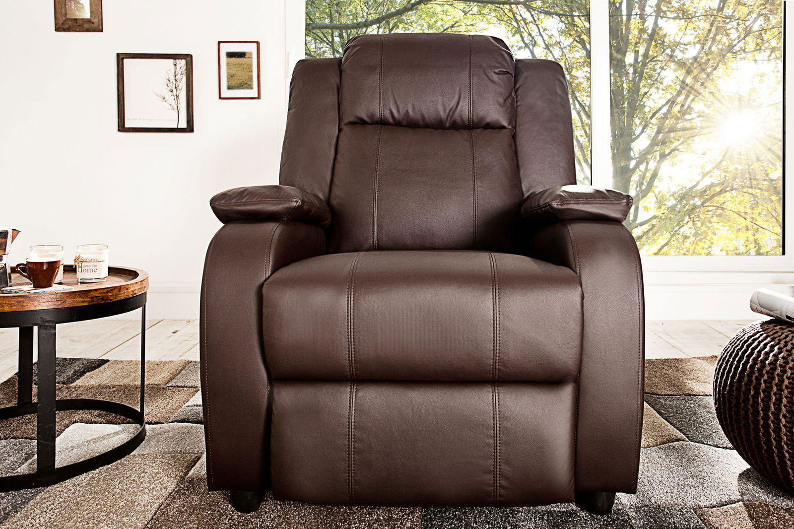 FOTEL HOLLYWOOD BRĄZ / 36030 / INVICTA INTERIOR