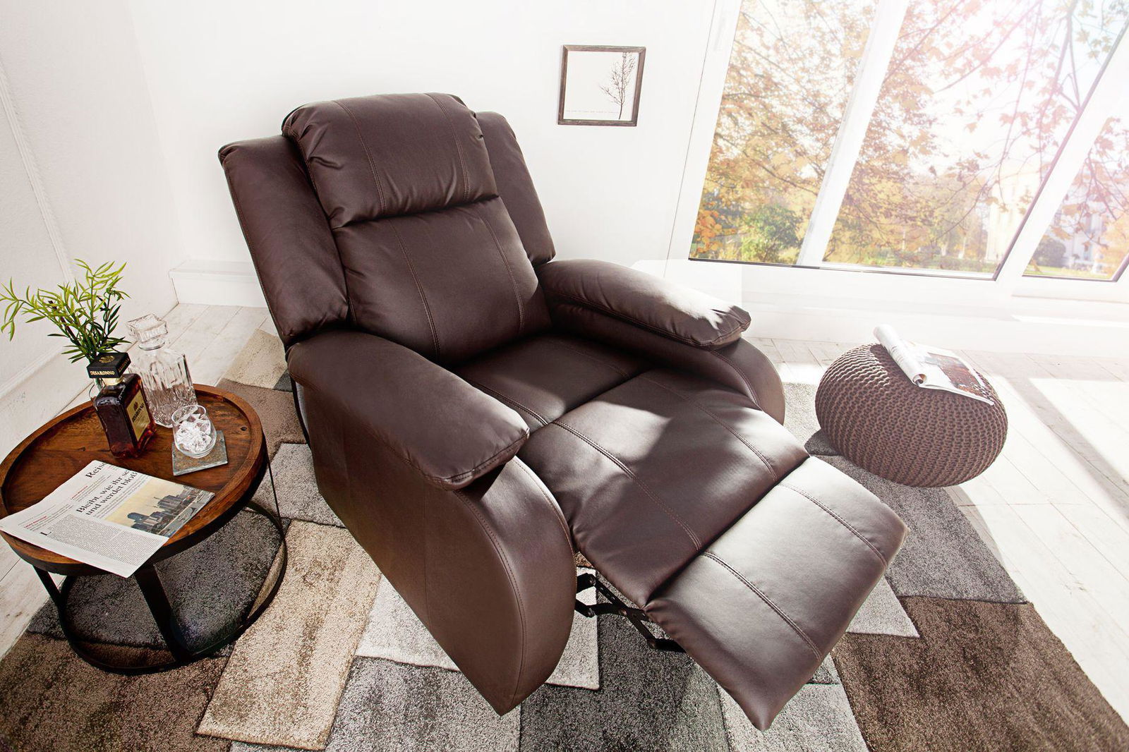 FOTEL HOLLYWOOD BRĄZ / 36030 / INVICTA INTERIOR