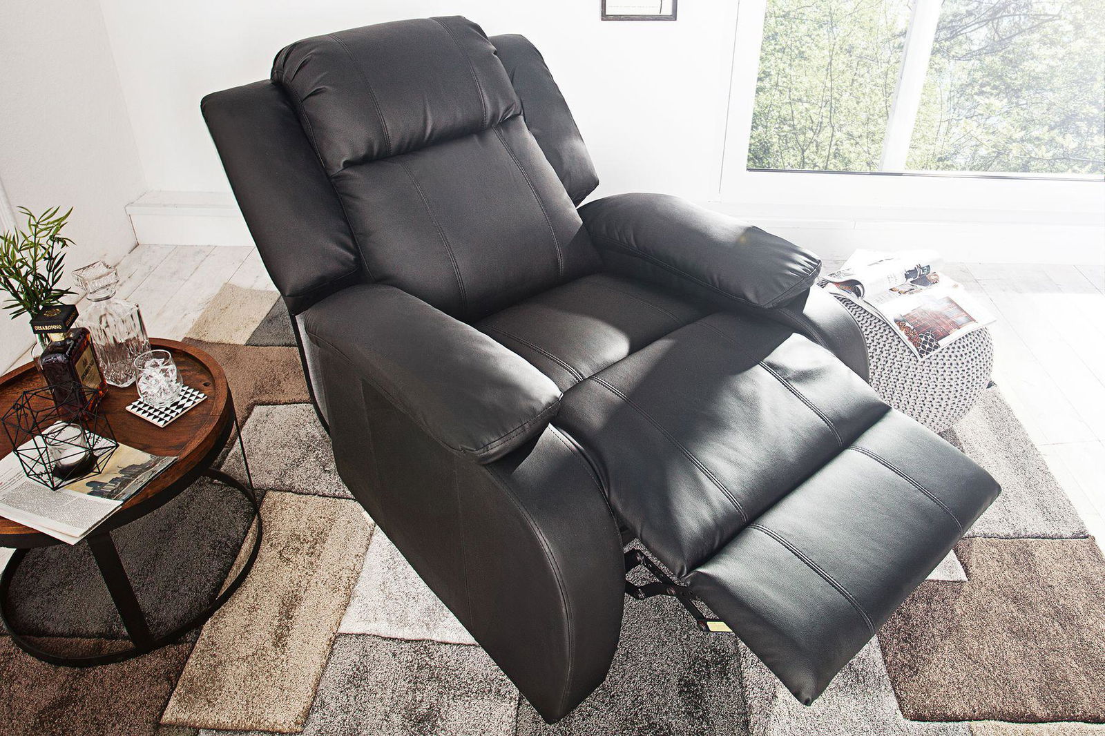 FOTEL HOLLYWOOD CZARNY / 36029 / INVICTA INTERIOR