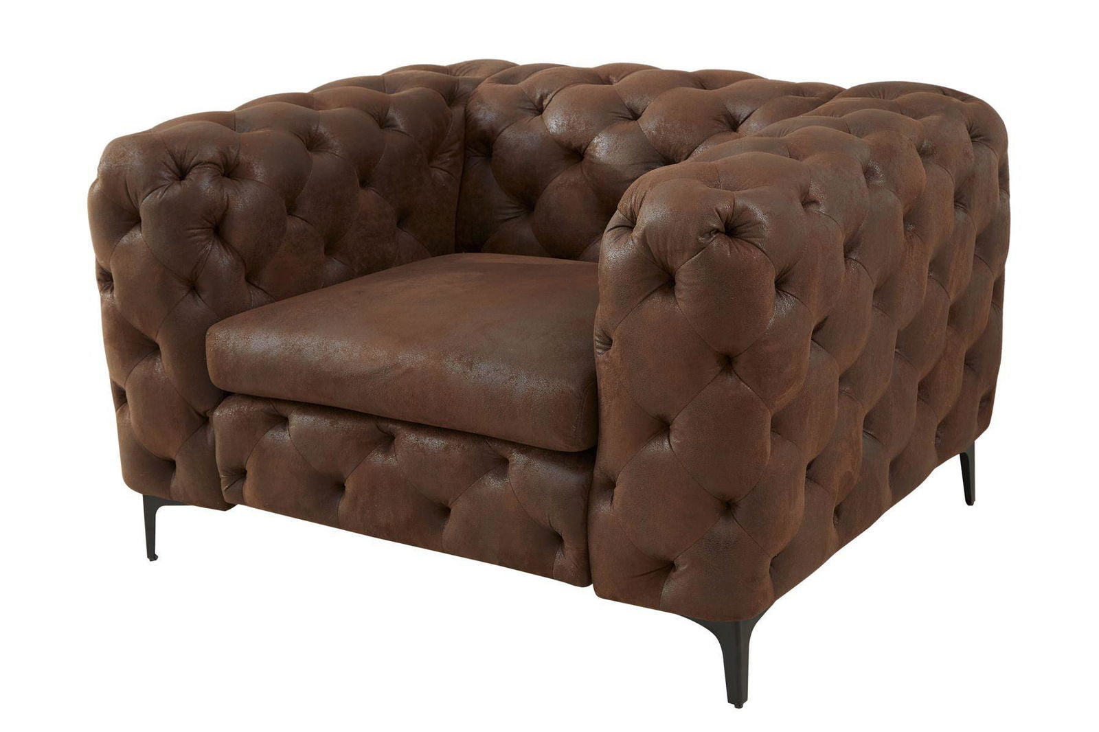 FOTEL MODERN BAROCK ANTYCZNY BRĄZ / 40465  / INVICTA INTERIOR