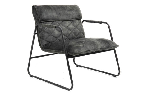 FOTEL MUSTANG LOUNGER SZARY / 40760  / INVICTA INTERIOR