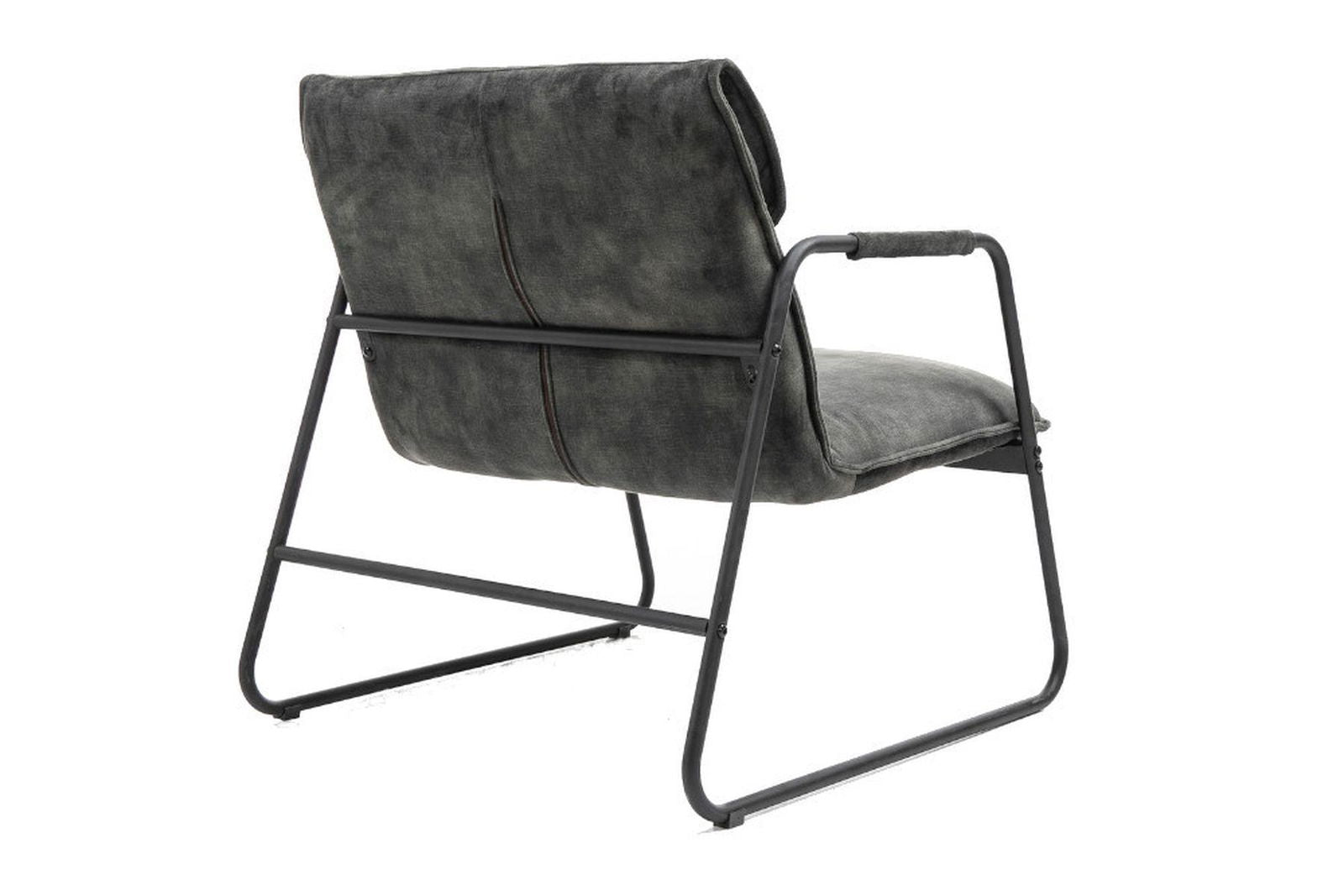FOTEL MUSTANG LOUNGER SZARY / 40760  / INVICTA INTERIOR
