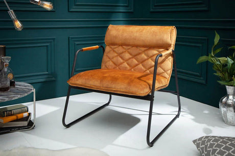 FOTEL MUSTANG LOUNGER ŻÓŁTY / 40759  / INVICTA INTERIOR